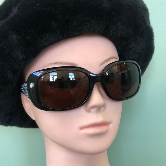 Chanel Diamante Sunglasses Black Crystal Rhinestone 6026-B c501/87 main image 4
